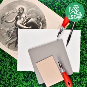 Atelier gravure pour enfants et adolescents sourds et malentendants