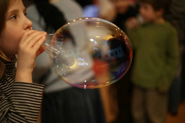 La magie des bulles de savon